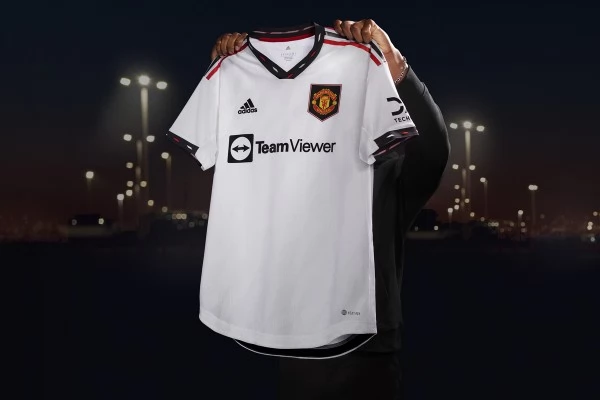 Manchester United Fodboldsæt Børn 2022-23 Udebanetrøje